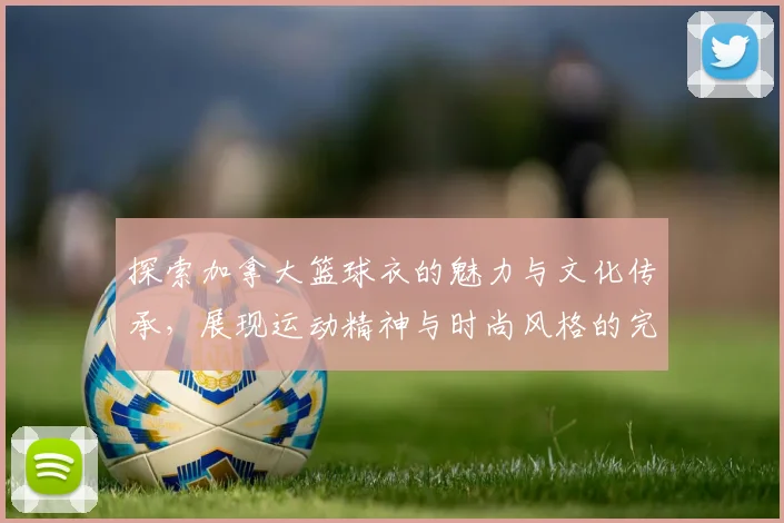 探索加拿大篮球衣的魅力与文化传承，展现运动精神与时尚风格的完美结合